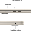 Refurbished Apple MacBook Air (M5, 2026) M5 - (16 GB/512 GB SSD/Tahoe) MDVD4HN/A (15.3 inch, Starlight, 1.51 kg)