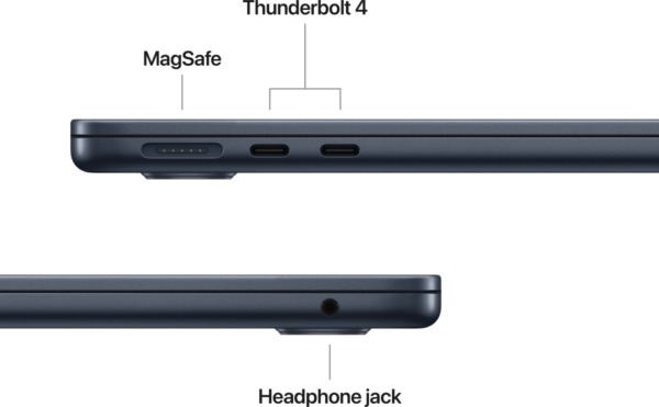 Refurbished Apple MacBook Air (M5, 2026) M5 - (16 GB/512 GB SSD/Tahoe) MDHE4HN/A (13.6 inch, Midnight, 1.24 kg)