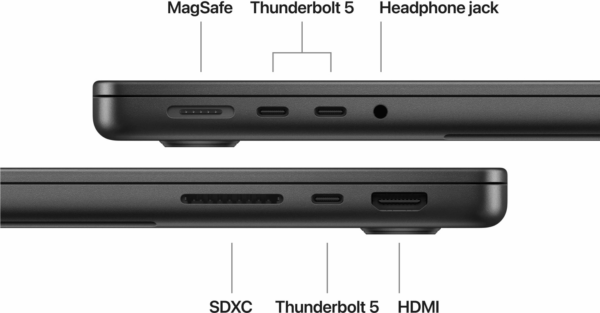 Refurbished Apple MacBook Pro (M5 Pro, 2026) M5 Pro - (24 GB/1 TB SSD/Tahoe) MGDR4HN/A (14 inch, Space Black, 1.6 kg)